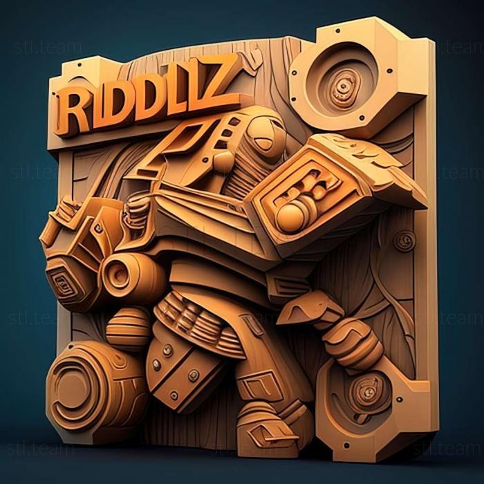 3D model RoboBlitz game (STL)